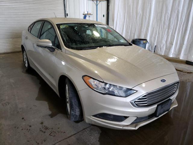 3FA6P0LU8JR183207 - 2018 FORD FUSION SE HYBRID TAN photo 4