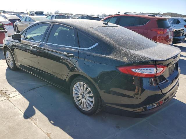 3FA6P0LU5FR172253 - 2015 FORD FUSION SE HYBRID BLACK photo 2