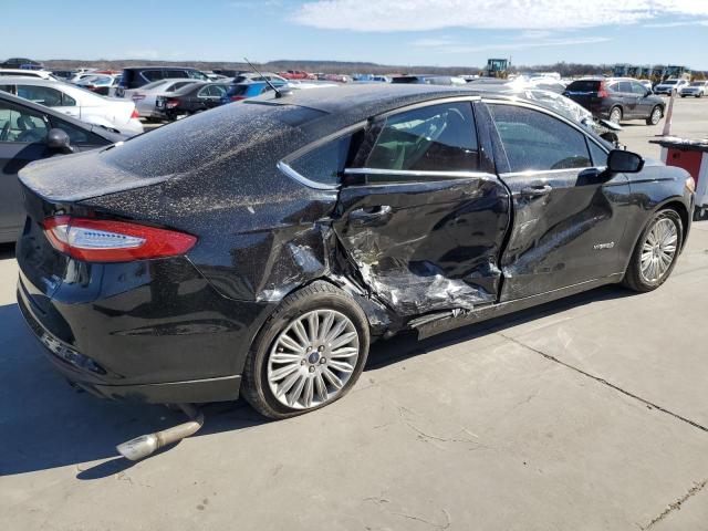 3FA6P0LU5FR172253 - 2015 FORD FUSION SE HYBRID BLACK photo 3