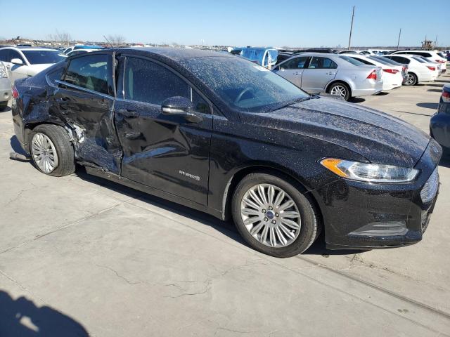 3FA6P0LU5FR172253 - 2015 FORD FUSION SE HYBRID BLACK photo 4