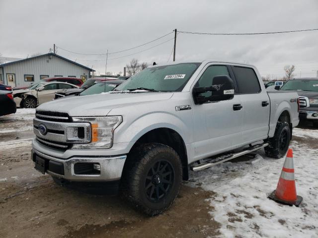 1FTEW1E58KFB96767 - 2019 FORD F150 SUPERCREW SILVER photo 1