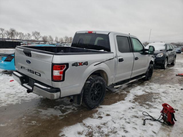 1FTEW1E58KFB96767 - 2019 FORD F150 SUPERCREW SILVER photo 3