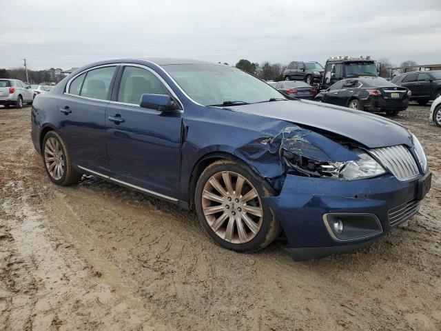 1LNHL9ER2CG801431 - 2012 LINCOLN MKS BLUE photo 4