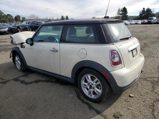 WMWSU3C54CT259046 - 2012 MINI COOPER BEIGE photo 2