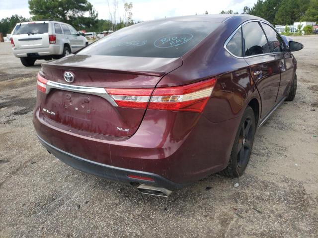 4T1BK1EB1EU110456 - 2014 TOYOTA AVALON BASE 红色 照片 4
