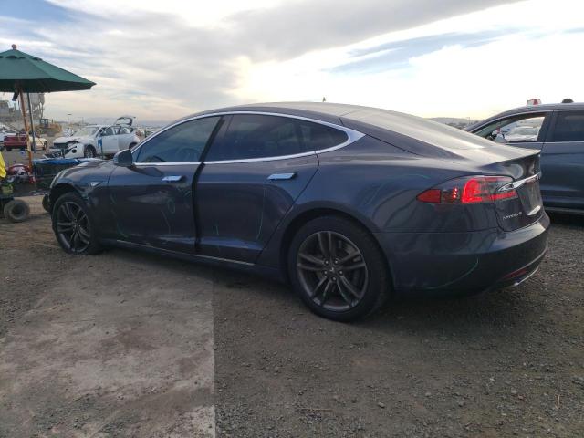 5YJSA1E28GF123899 - 2016 TESLA MODEL S GRAY photo 2