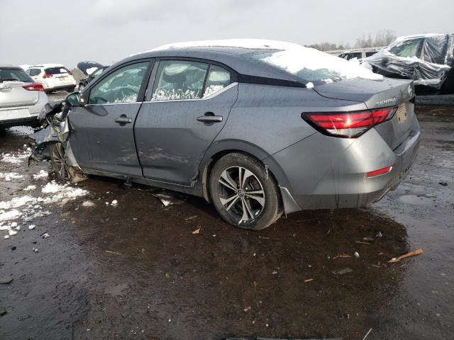 3N1AB8CV3NY246030 - 2022 NISSAN SENTRA SV GRAY photo 2