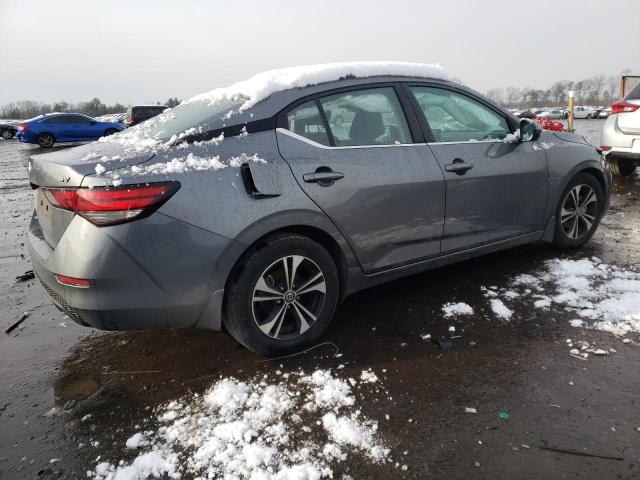 3N1AB8CV3NY246030 - 2022 NISSAN SENTRA SV GRAY photo 3