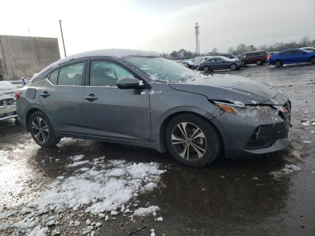 3N1AB8CV3NY246030 - 2022 NISSAN SENTRA SV GRAY photo 4