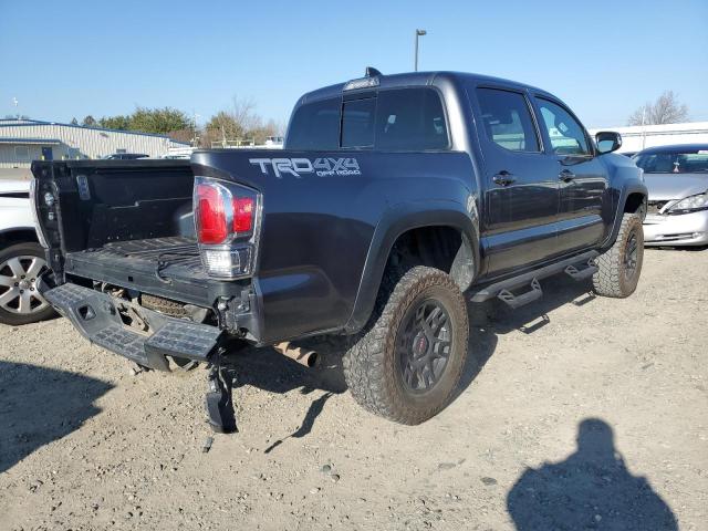 3TMCZ5AN2MM390046 - 2021 TOYOTA TACOMA DOUBLE CAB 灰色 照片 3