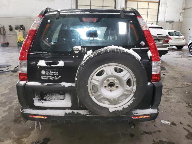 SHSRD78586U400556 - 2006 HONDA CR-V LX BLACK photo 6