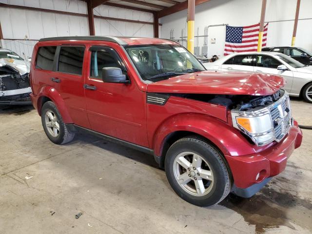 1D8GU28K07W737518 - 2007 DODGE NITRO SXT RED photo 4