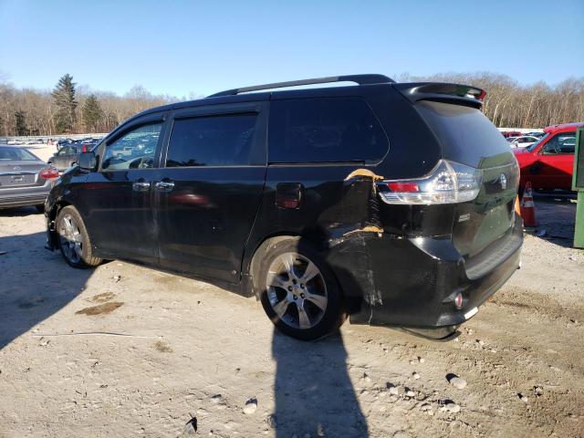 5TDXK3DC3DS295354 - 2013 TOYOTA SIENNA SPORT BLACK photo 2