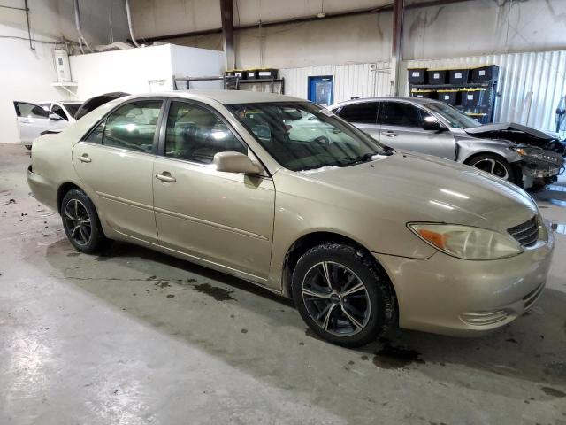 4T1BE32K73U169242 - 2003 TOYOTA CAMRY LE GOLD photo 4