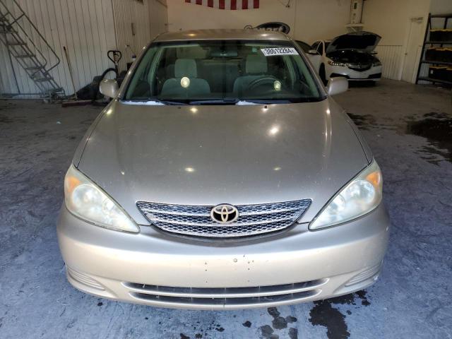 4T1BE32K73U169242 - 2003 TOYOTA CAMRY LE GOLD photo 5