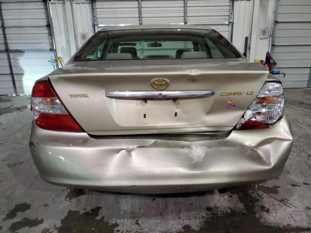 4T1BE32K73U169242 - 2003 TOYOTA CAMRY LE GOLD photo 6