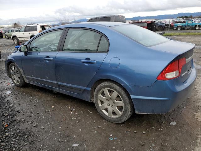 2HGFA1F51AH312309 - 2010 HONDA CIVIC LX BLUE photo 2