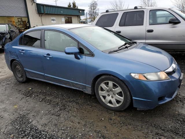 2HGFA1F51AH312309 - 2010 HONDA CIVIC LX BLUE photo 4