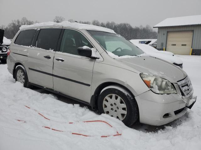 5FNRL38297B000595 - 2007 HONDA ODYSSEY LX SILVER photo 4