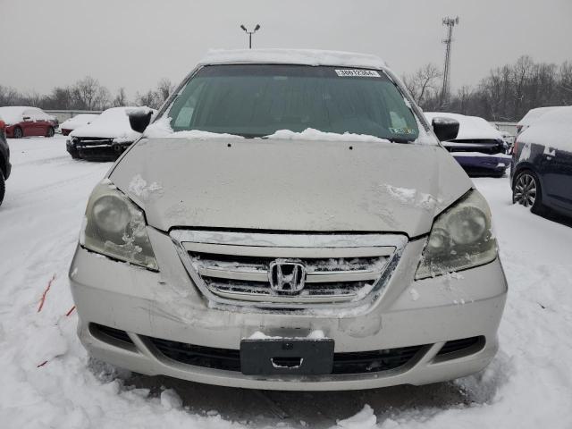 5FNRL38297B000595 - 2007 HONDA ODYSSEY LX SILVER photo 5