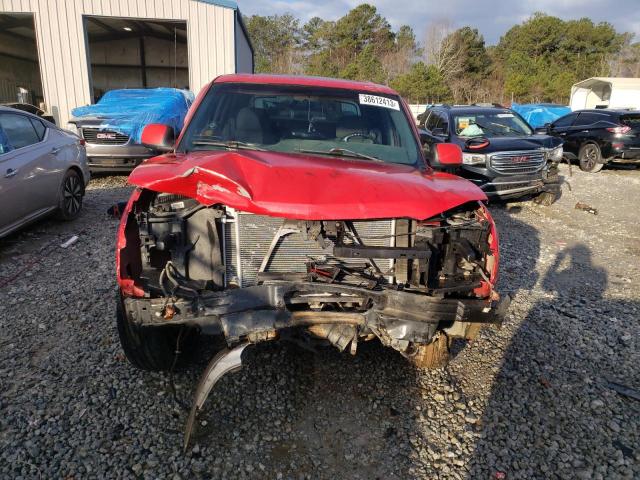 3GNEC13T52G241602 - 2002 CHEVROLET AVALANCHE C1500 RED photo 5