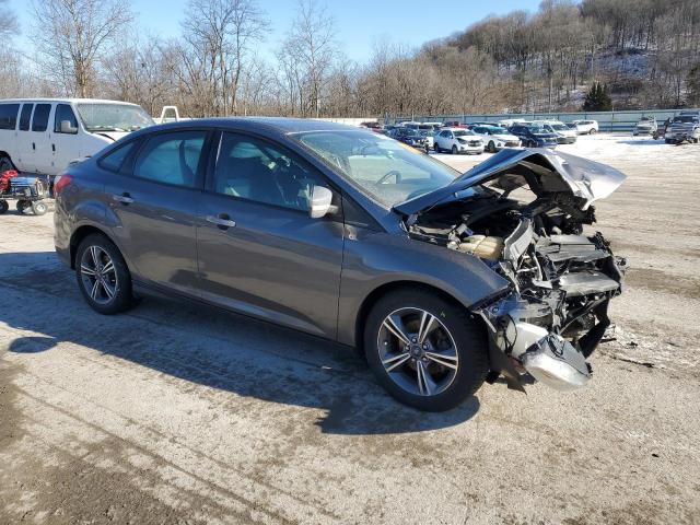 1FADP3F2XEL448250 - 2014 FORD FOCUS SE GRAY photo 4