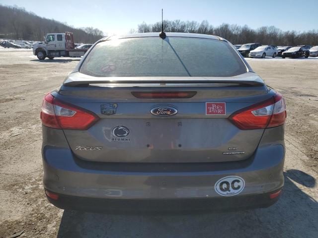 1FADP3F2XEL448250 - 2014 FORD FOCUS SE GRAY photo 6