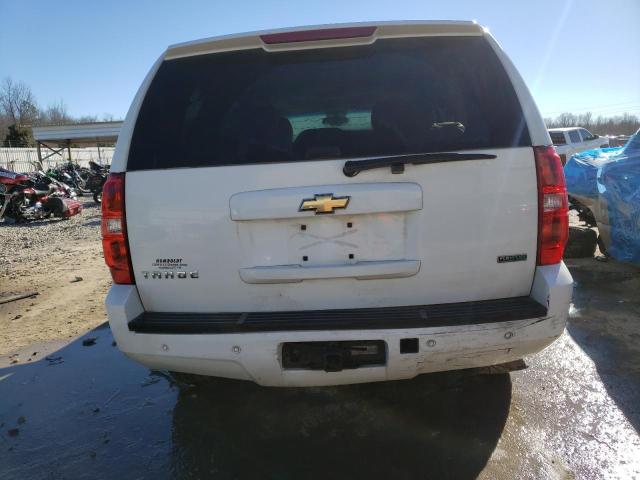 1GNUCBE06AR115218 - 2010 CHEVROLET TAHOE C1500 LT WHITE photo 6