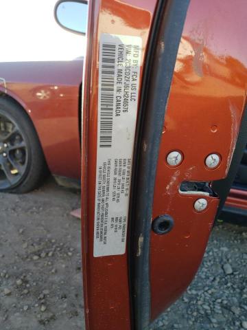 2C3CDZFJ6LH246576 - 2020 DODGE CHALLENGER R/T SCAT PACK BROWN photo 12