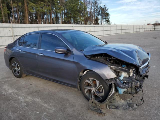 1HGCR2F36HA289392 - 2017 HONDA ACCORD LX GRAY photo 4