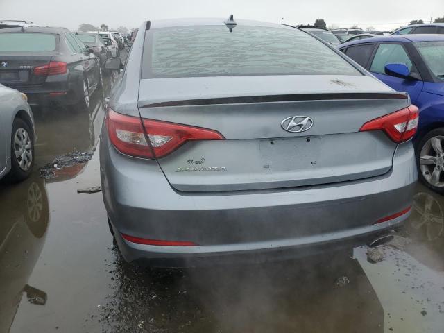 5NPE24AF4FH086712 - 2015 HYUNDAI SONATA SE GRAY photo 6