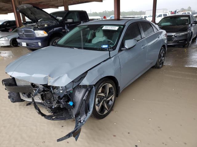 KMHLP4AG6PU453842 - 2023 HYUNDAI ELANTRA LIMITED GRAY photo 1