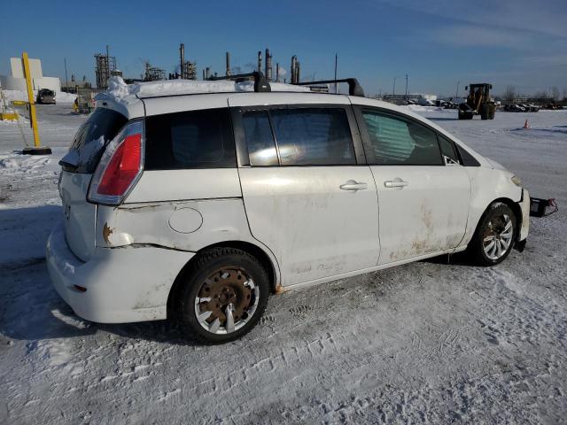 JM1CR2W31A0389930 - 2010 MAZDA 5 WHITE photo 3