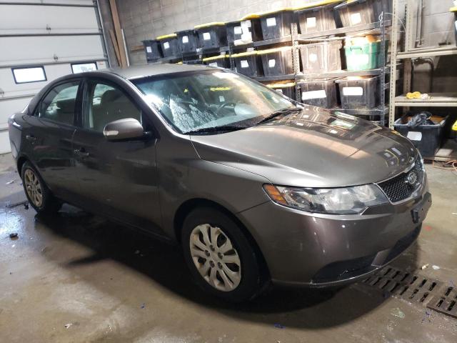 KNAFU4A25A5307767 - 2010 KIA FORTE EX GRAY photo 4