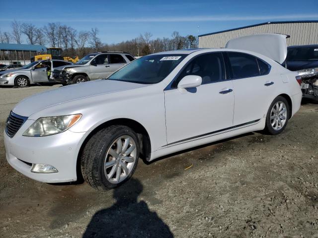 JTHBL46F085066838 - 2008 LEXUS LS 460 WHITE photo 1