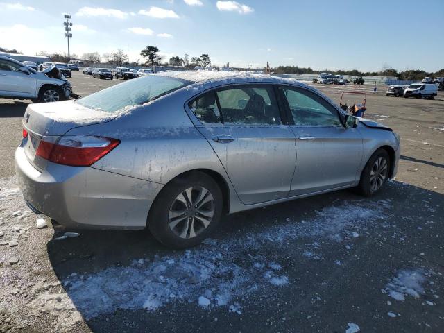 1HGCR2F35DA123536 - 2013 HONDA ACCORD LX SILVER photo 3