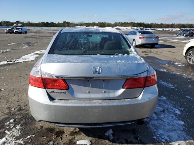 1HGCR2F35DA123536 - 2013 HONDA ACCORD LX SILVER photo 6