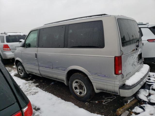 1GNDM19W9YB150778 - 2000 CHEVROLET ASTRO SILVER photo 2