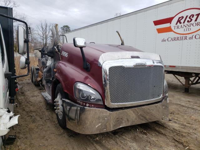 1FUJGLDR2CLBE9689 - 2012 FREIGHTLINER CASCADIA BURGUNDY photo 1