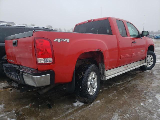 1GT220CG1BZ237882 - 2011 GMC SIERRA K2500 SLE RED photo 3