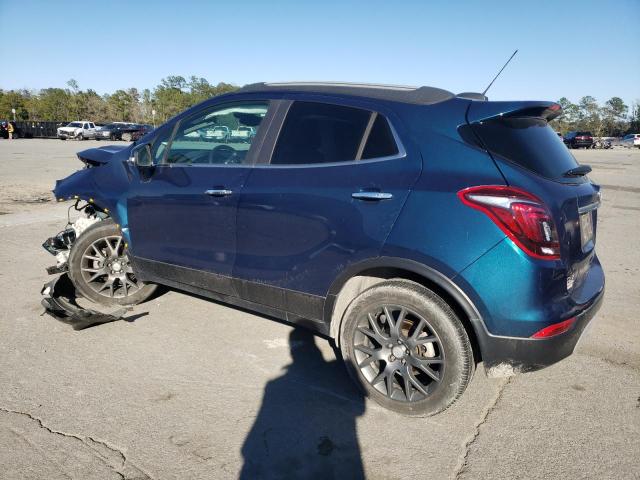 KL4CJ1SBXKB809232 - 2019 BUICK ENCORE SPORT TOURING BLUE photo 2