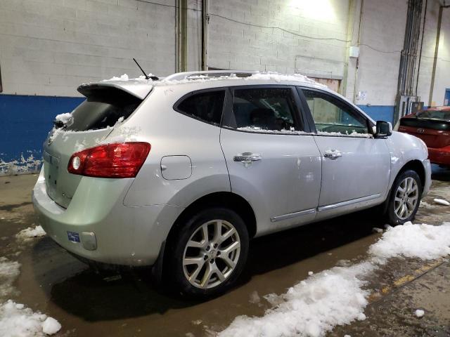 JN8AS5MVXBW290172 - 2011 NISSAN ROGUE S SILVER photo 3