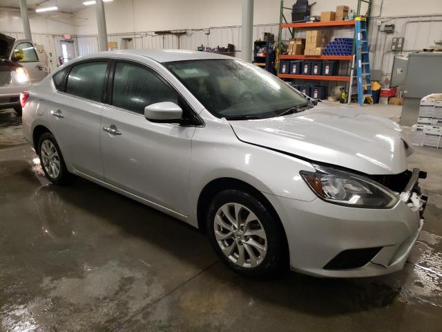 3N1AB7AP5KL620466 - 2019 NISSAN SENTRA S SILVER photo 4