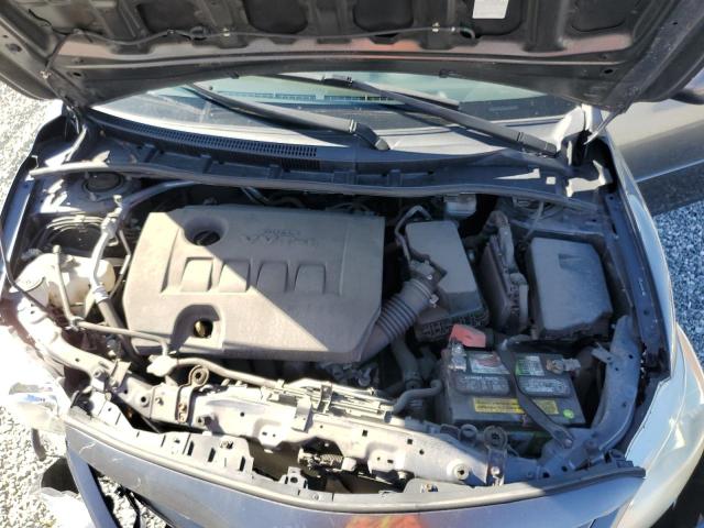 JTDBU4EEXB9160720 - 2011 TOYOTA COROLLA BASE GRAY photo 11