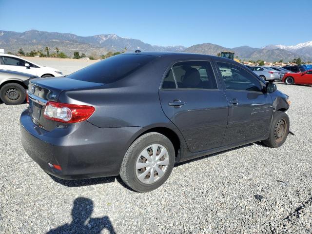 JTDBU4EEXB9160720 - 2011 TOYOTA COROLLA BASE GRAY photo 3