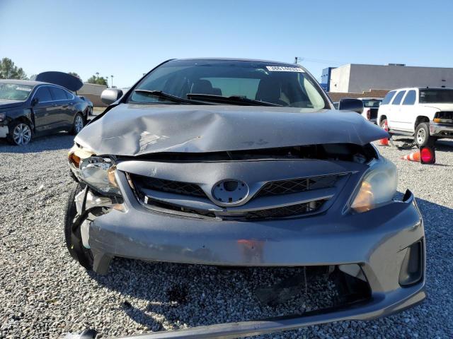 JTDBU4EEXB9160720 - 2011 TOYOTA COROLLA BASE GRAY photo 5