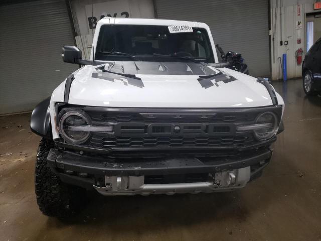 1FMEE5JR3PLB12796 - 2023 FORD BRONCO RAPTOR WHITE photo 5