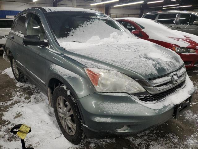 5J6RE4H51BL033231 - 2011 HONDA CR-V EX GREEN photo 4