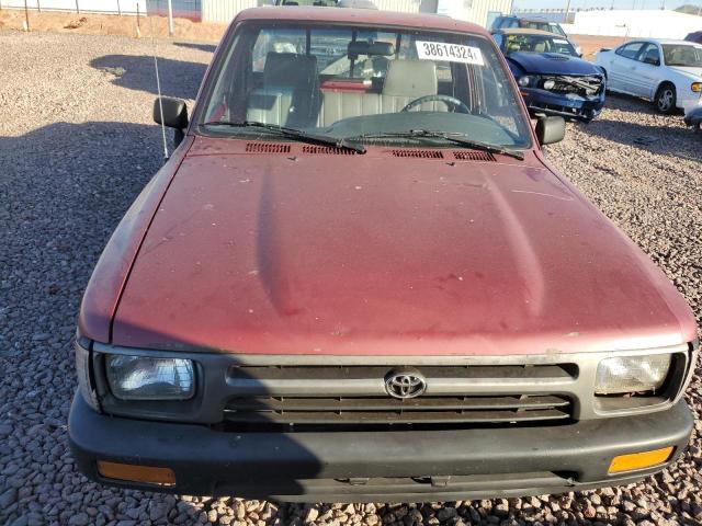 4TARN81A0RZ200749 - 1994 TOYOTA PICKUP 1/2 TON SHORT WHEELBASE STB RED photo 5