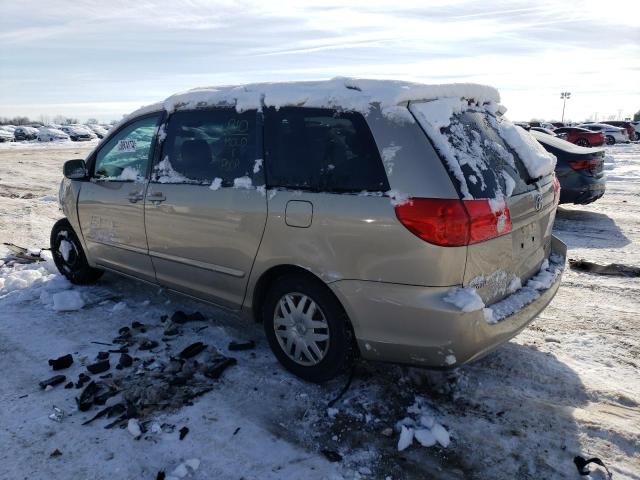 5TDZK23CX8S215137 - 2008 TOYOTA SIENNA CE BEIGE photo 2